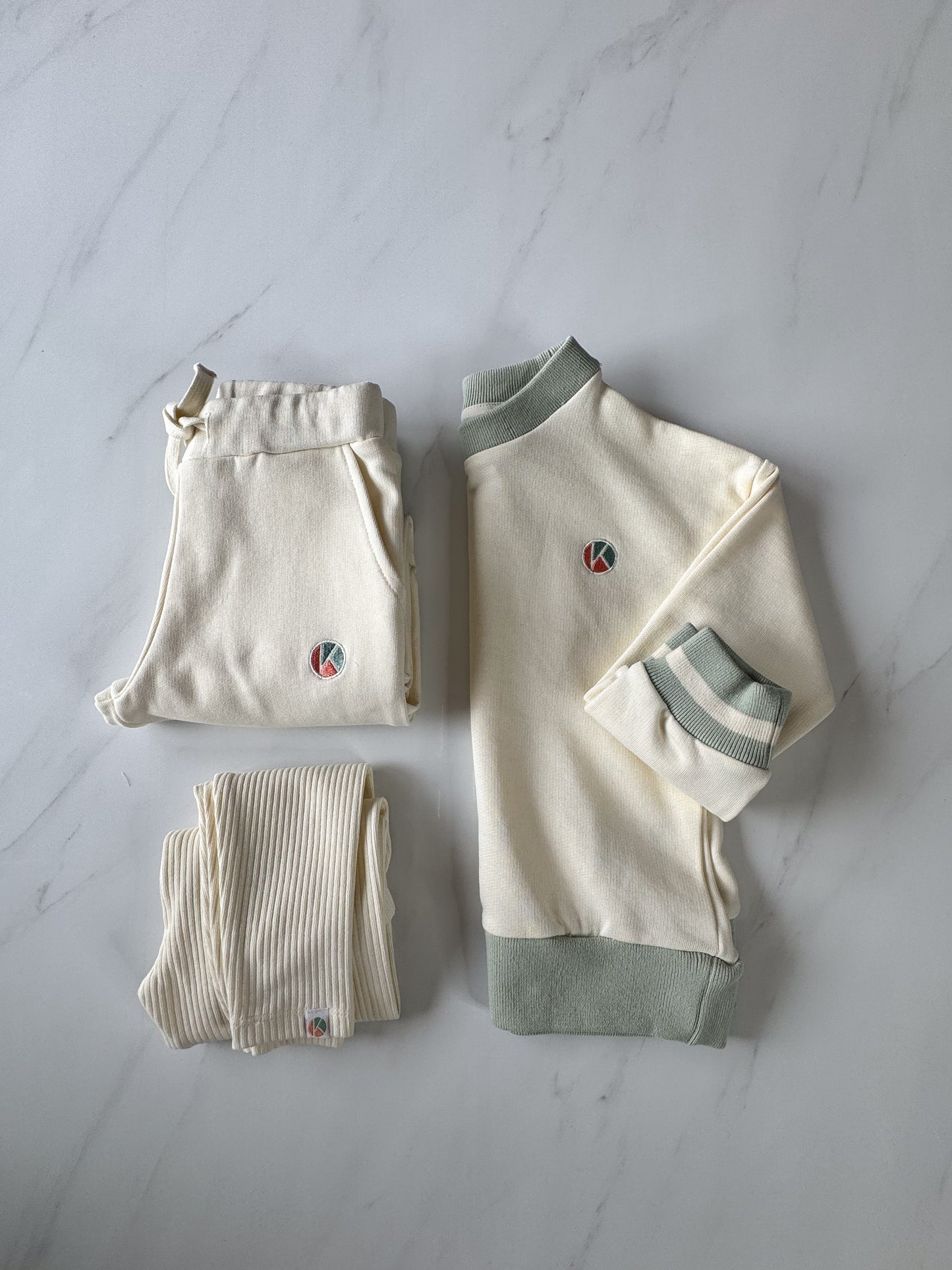 Sage/Cream Sweatshirt Bundle