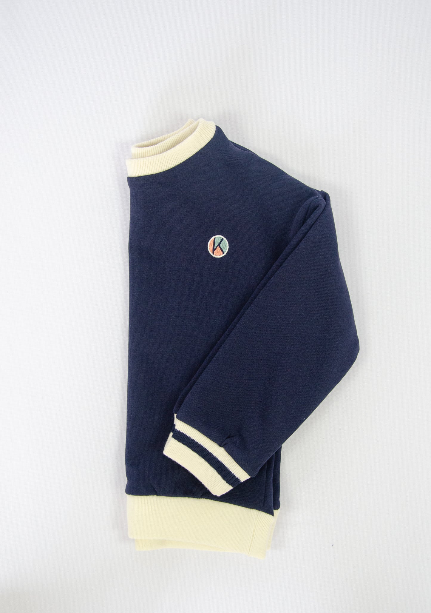 Lässiges Sweatshirt – Marineblau