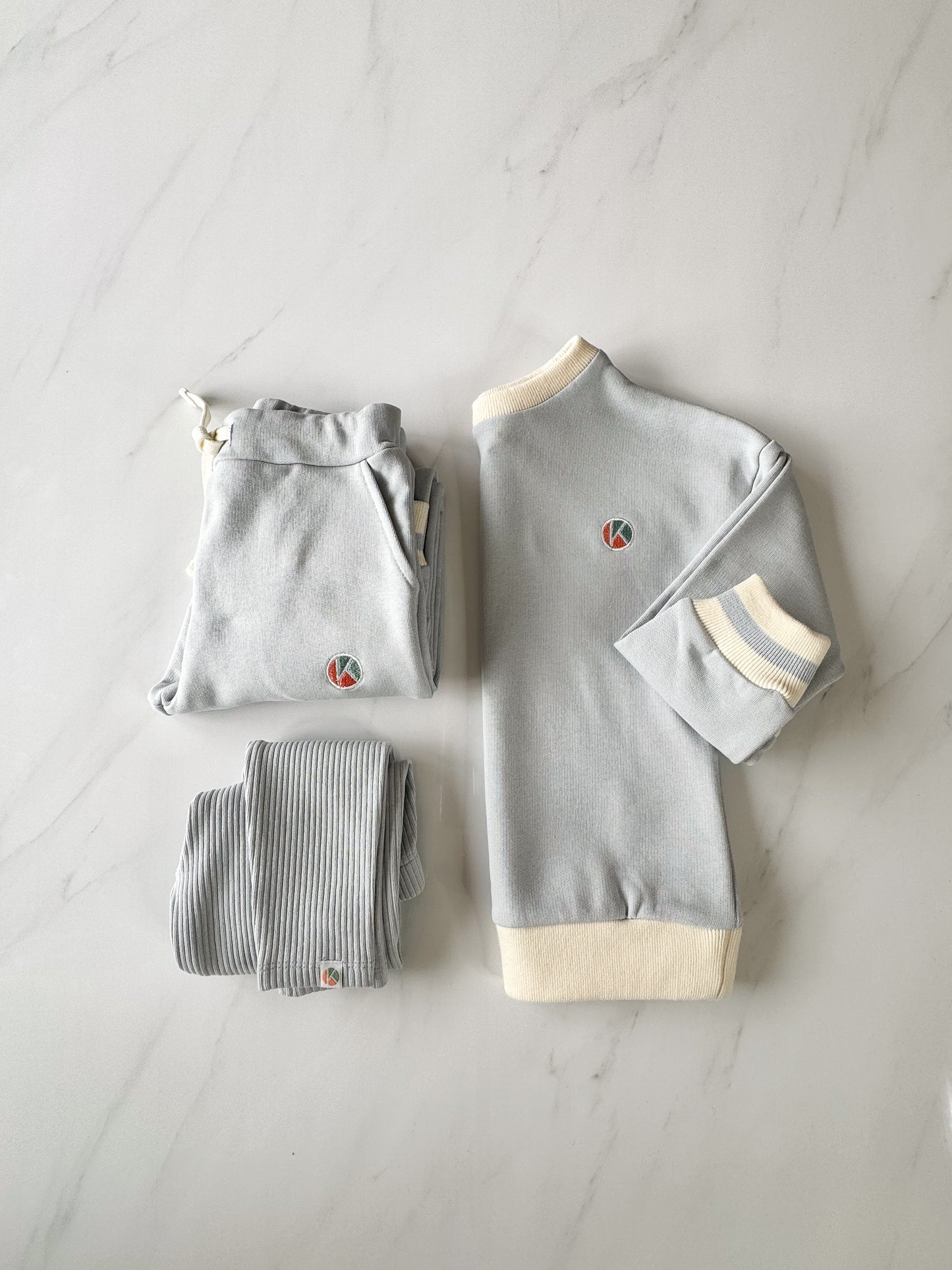 Powder Blue Sweatshirt Bundle